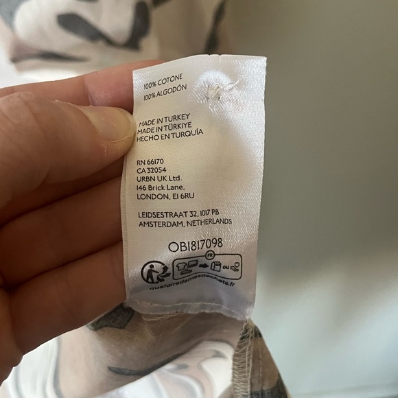 Anthropologie Maeve Floral Shirt Dress Brown Soren Long Sleeve Womens Size L - Picture 11 of 16